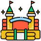 SAN Bounce House Logo