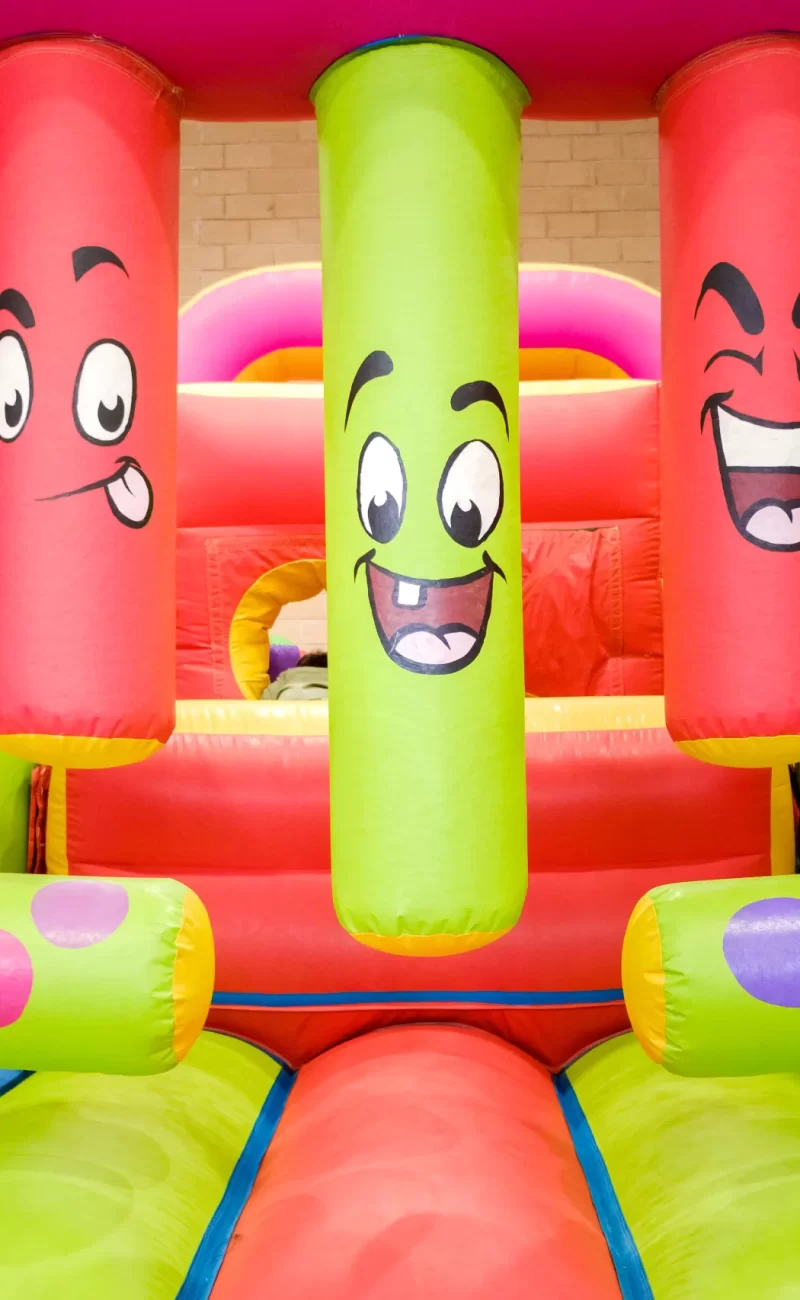 Inflatable castle cartoon images.